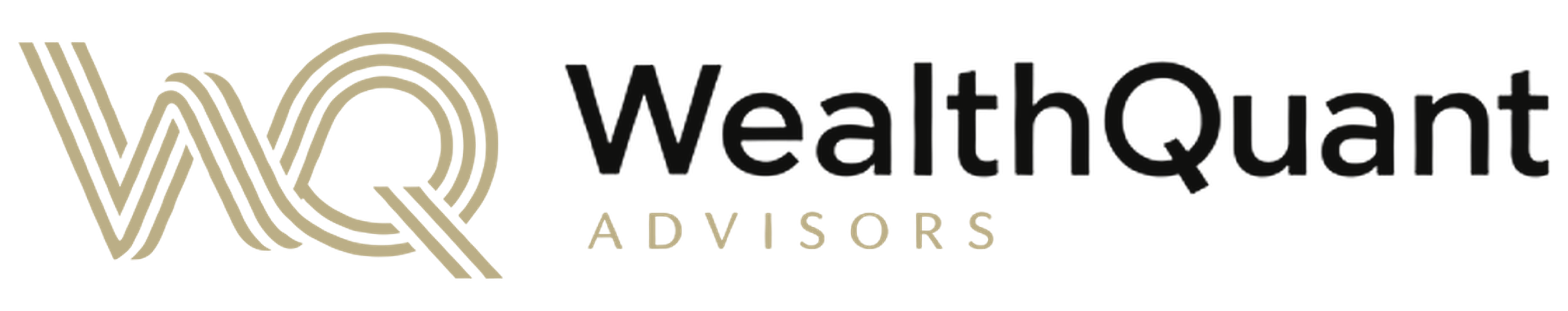Parallel gold line WQ with WealthQuant Advisors horizontal lockup